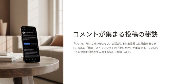 コメントが集まる投稿の秘訣