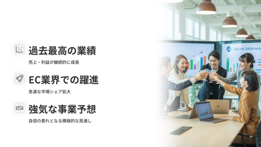 過去最高の業績