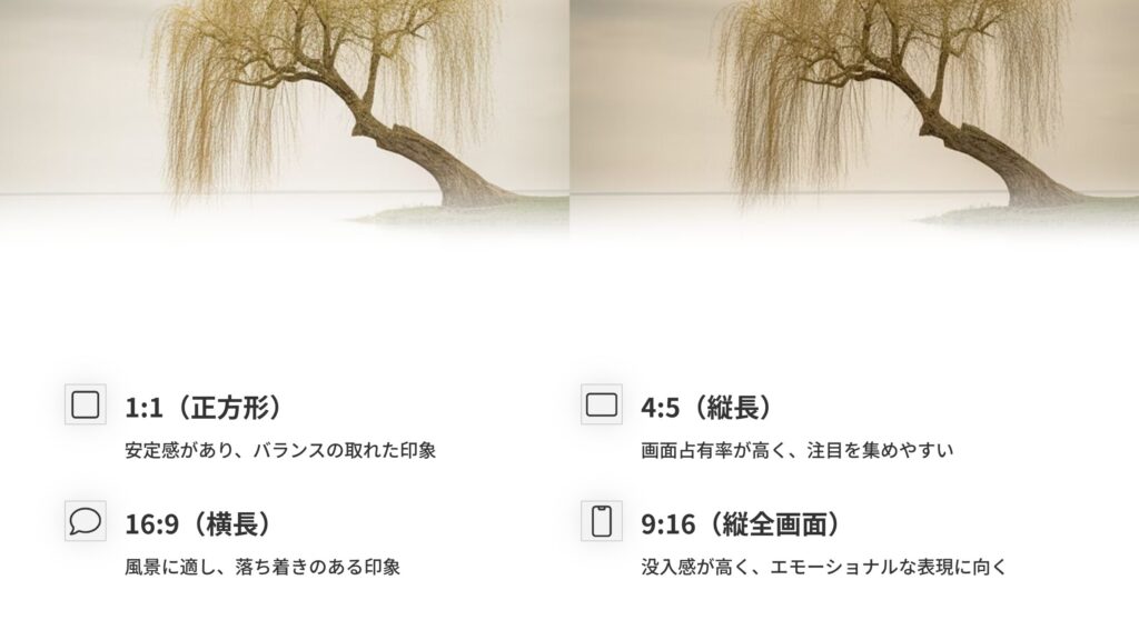 アスペクト比とは