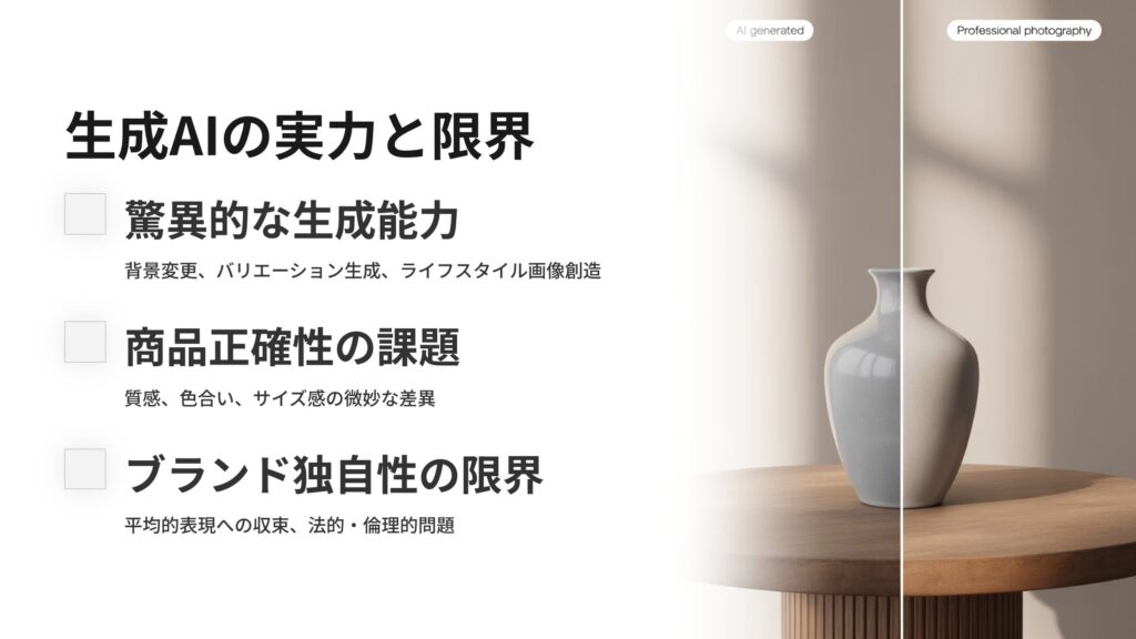 生成AIによる画像生成の現状と可能性と限界