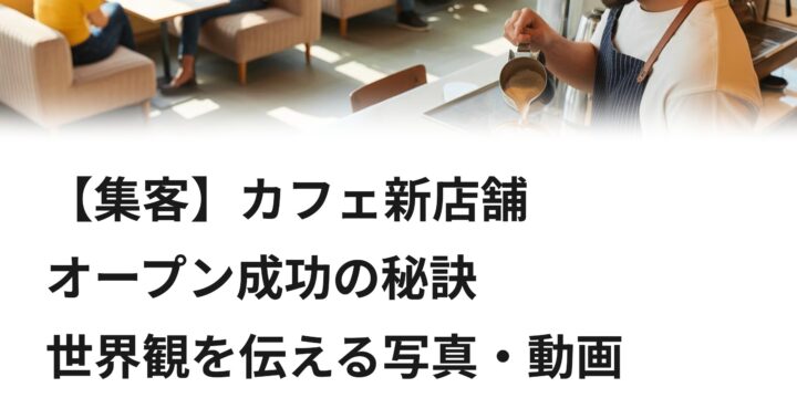集客　世界観を伝える撮影
