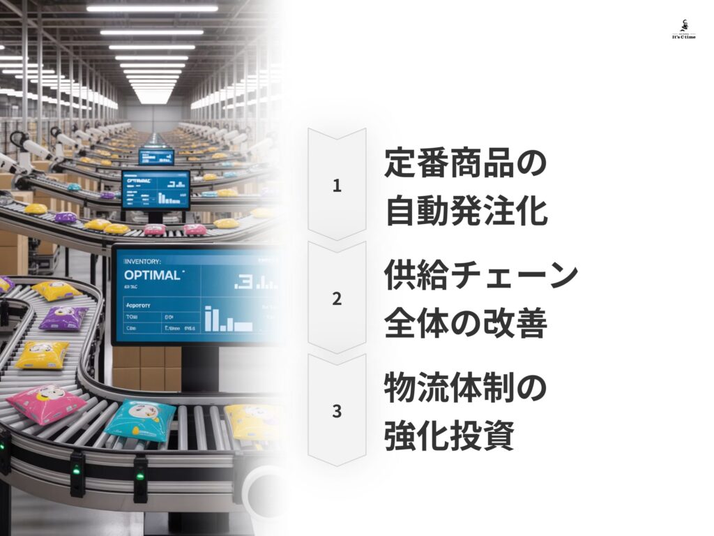 供給体制強化のヒント