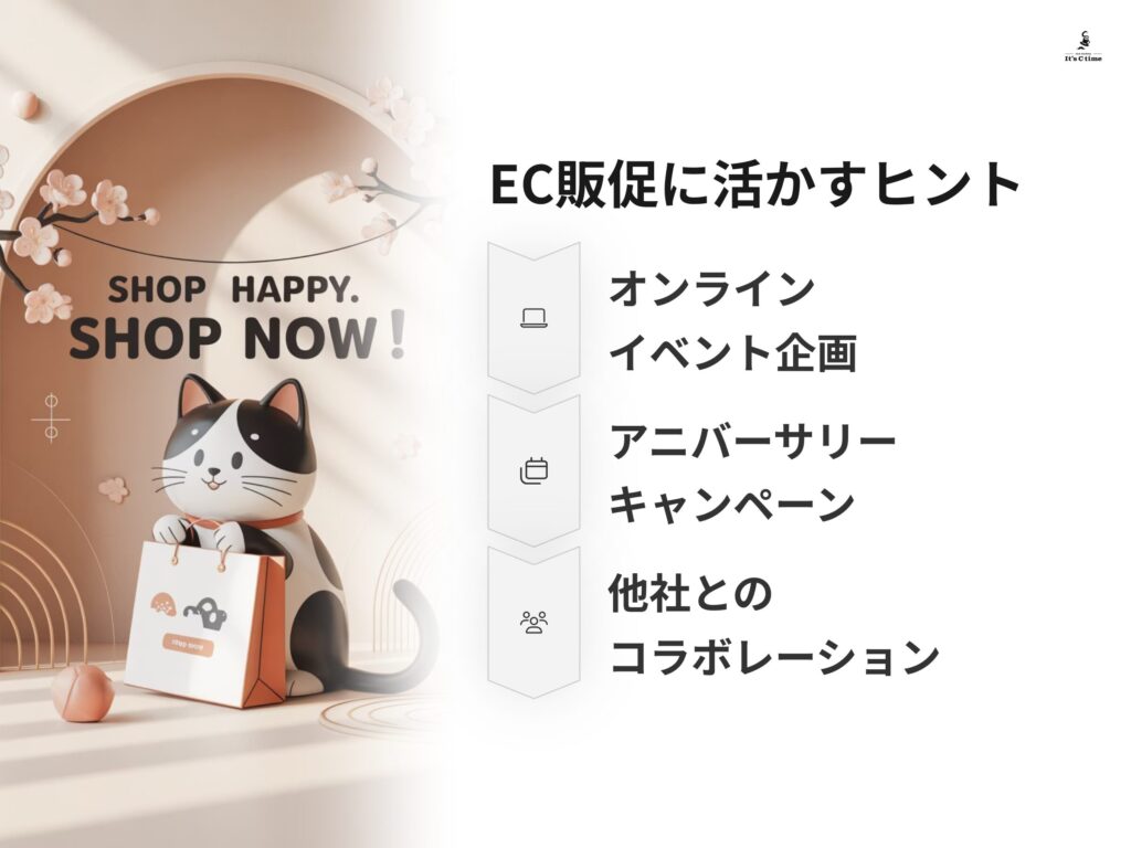 EC販促に活かす