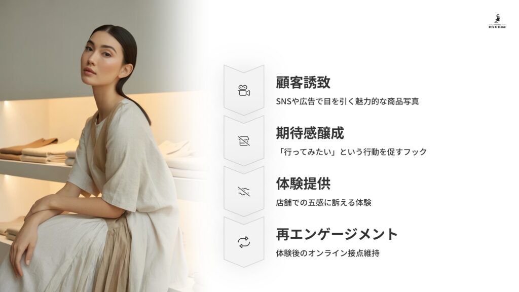 オンラインとオフラインを繋ぐ「高品質なビジュアル」