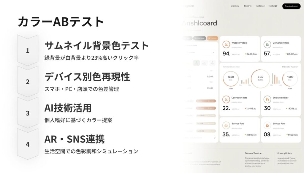 カラーABテストとパーソナライゼーション