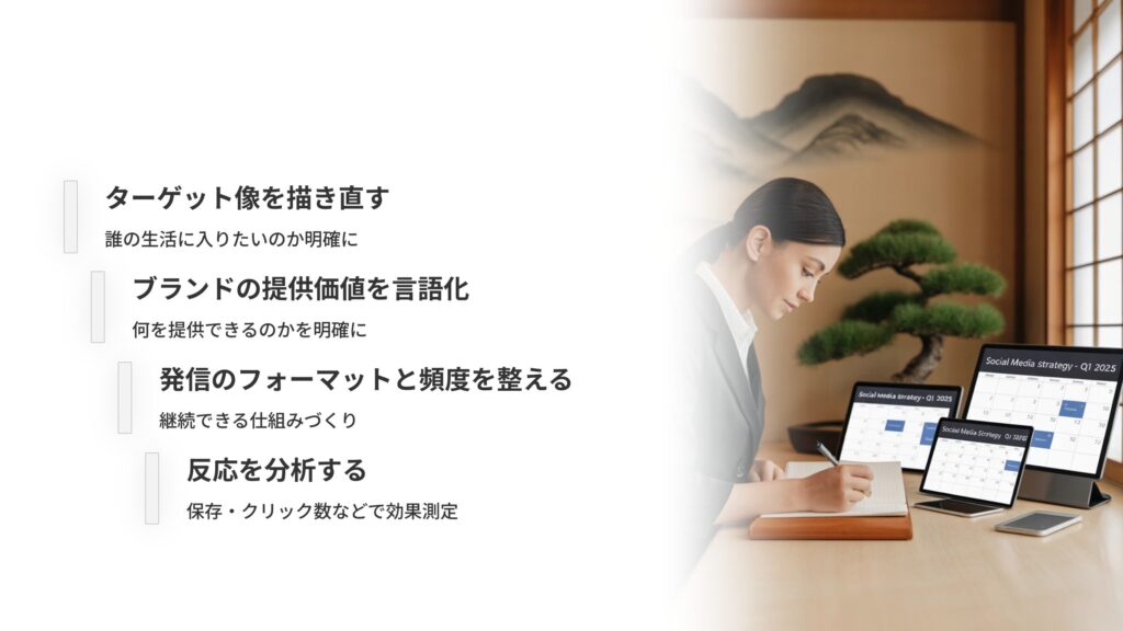 実践ステップ