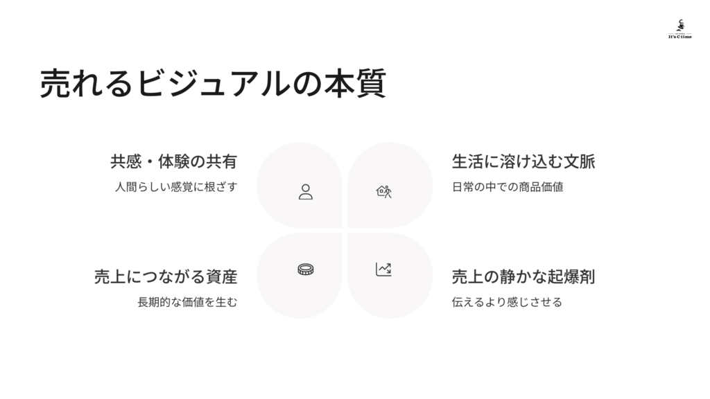 売れるビジュアルの本質
