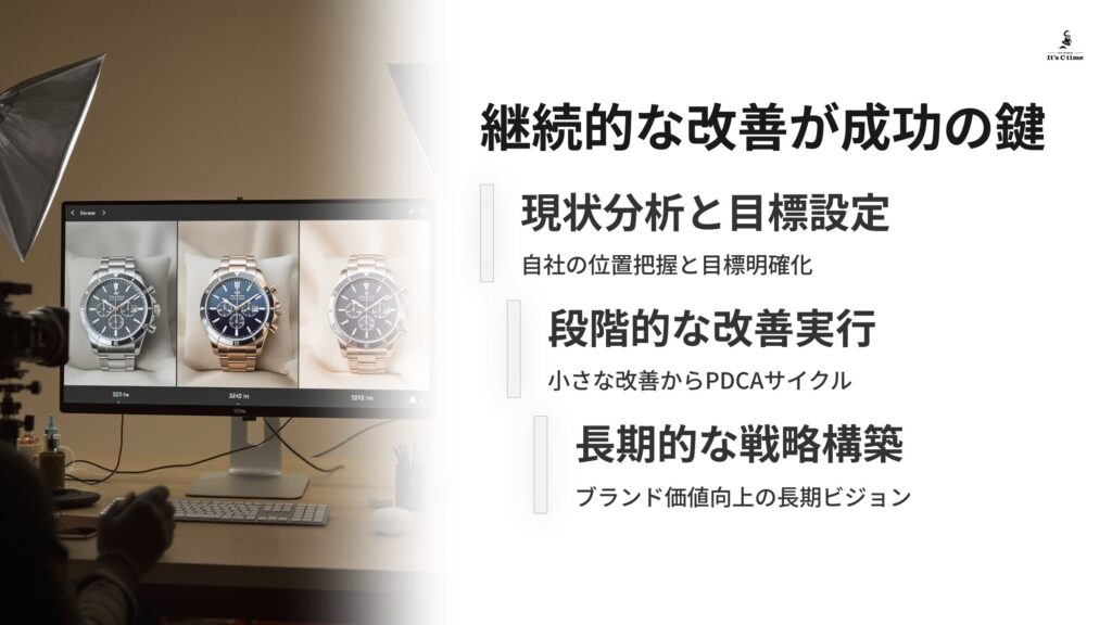 継続的な改善が成功の鍵