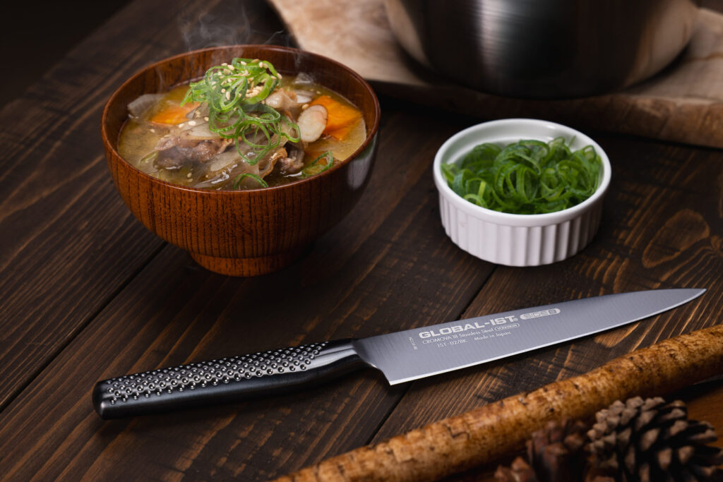 包丁と豚汁
